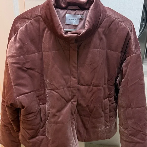 Women's Pink Bomber Jacket - Picture 4 of 4